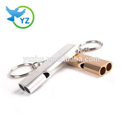 2020 simple design temperament SILVER  pigeon whistle bird whistle Stainless steel whistle from China factory spot direct sales