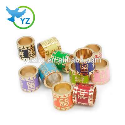 High quality enamel gold-plated pigeon ring copper pigeon ring  from Chinese manufacturing