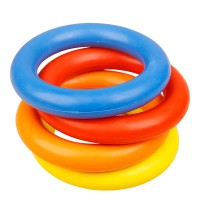 Popular Pet Rubber Chewing Rings Dog Training Toys Rings