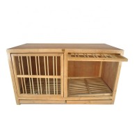 Male And Female Matching Wooden Pigeon Cage