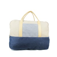 Hot Sale fashion canvas shoulder tote travel bag weekend