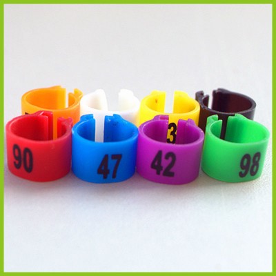 2016 all colorful plastic pigeon rings made by pigeon ring machine