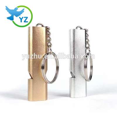 2020 simple design temperament Grey/GOLD  pigeon whistle bird whistle Stainless steel whistle from China factory